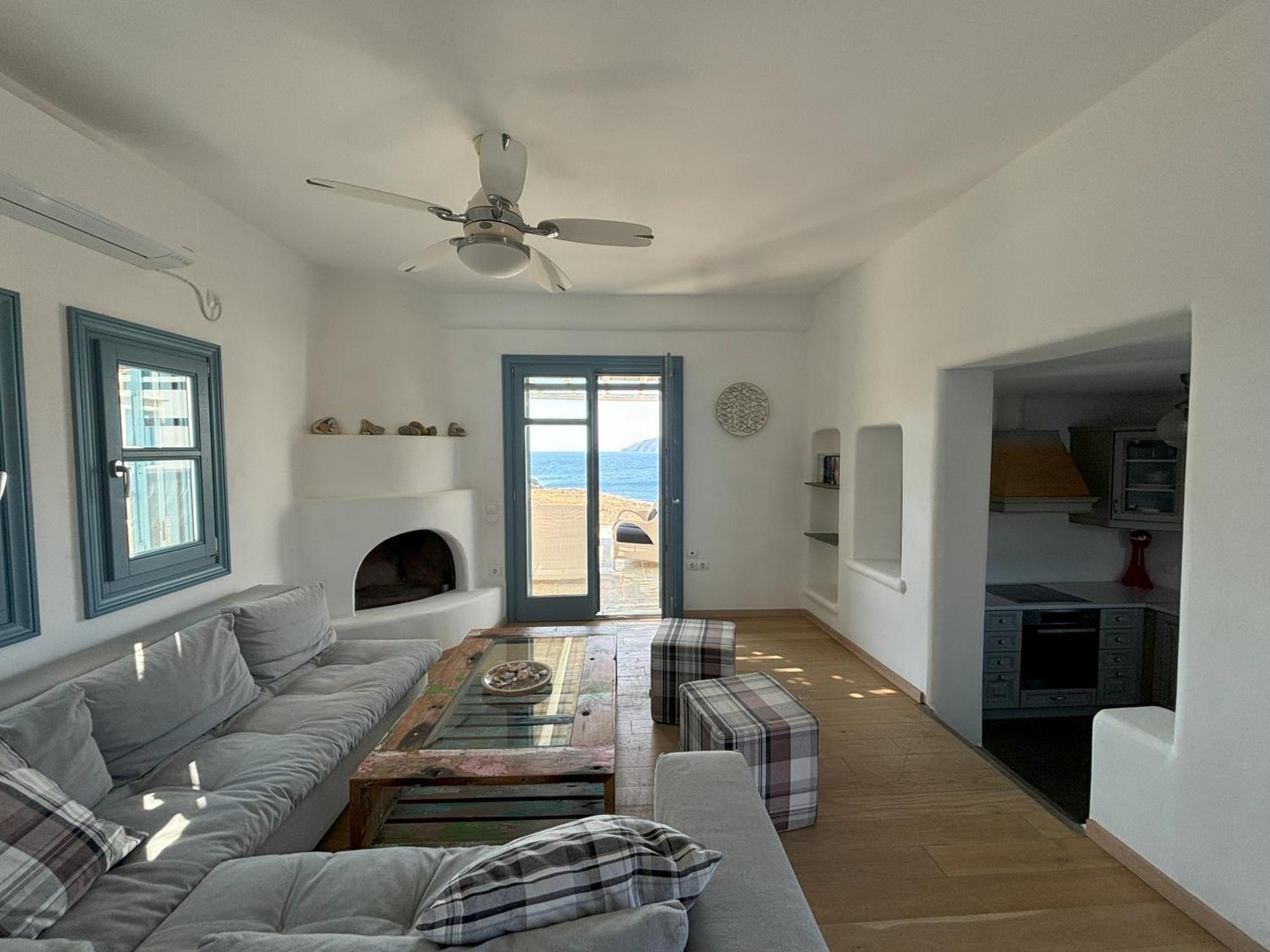 Almyra Yellow Villa Kythnos Exterior photo