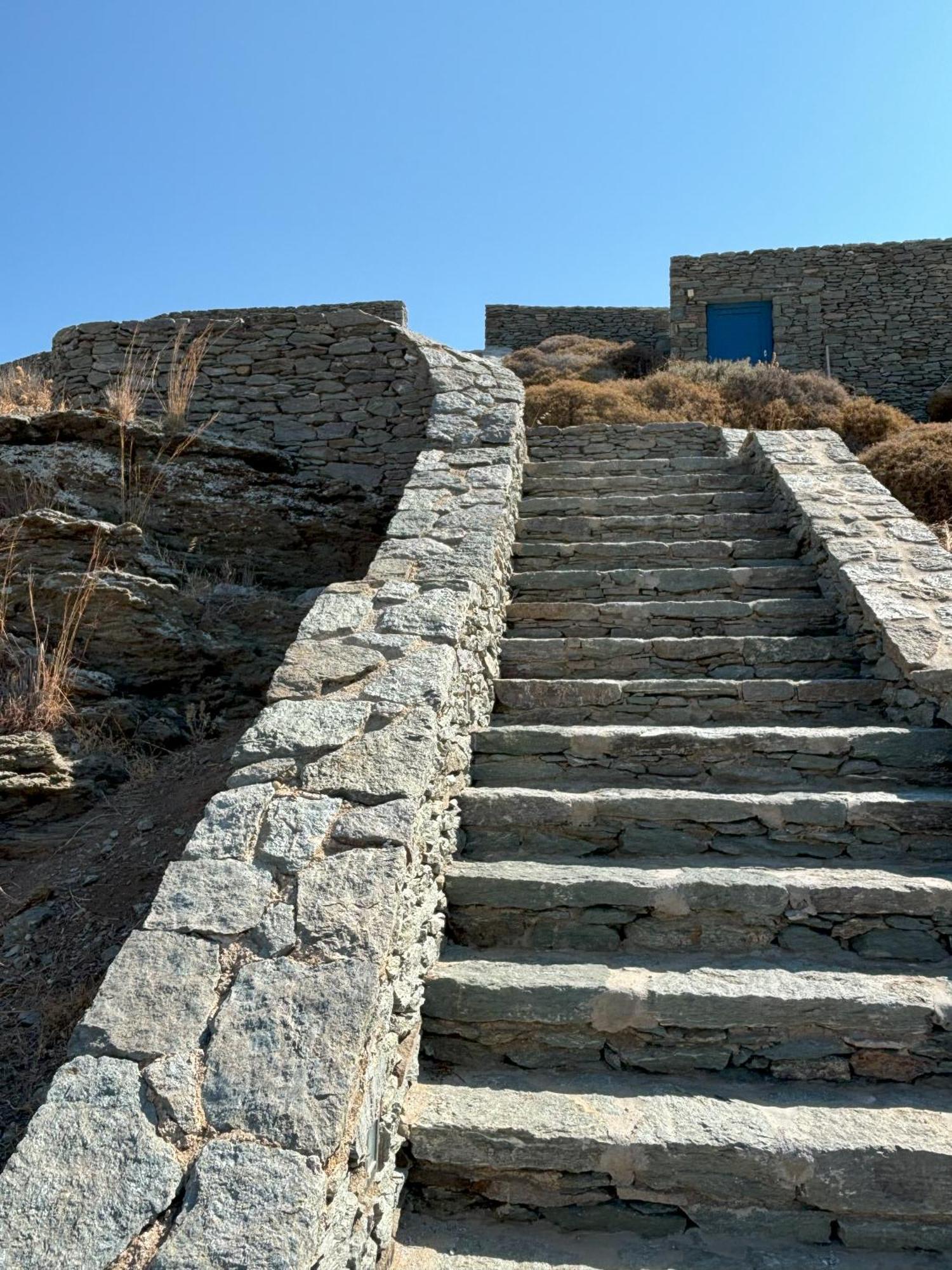 Almyra Yellow Villa Kythnos Exterior photo