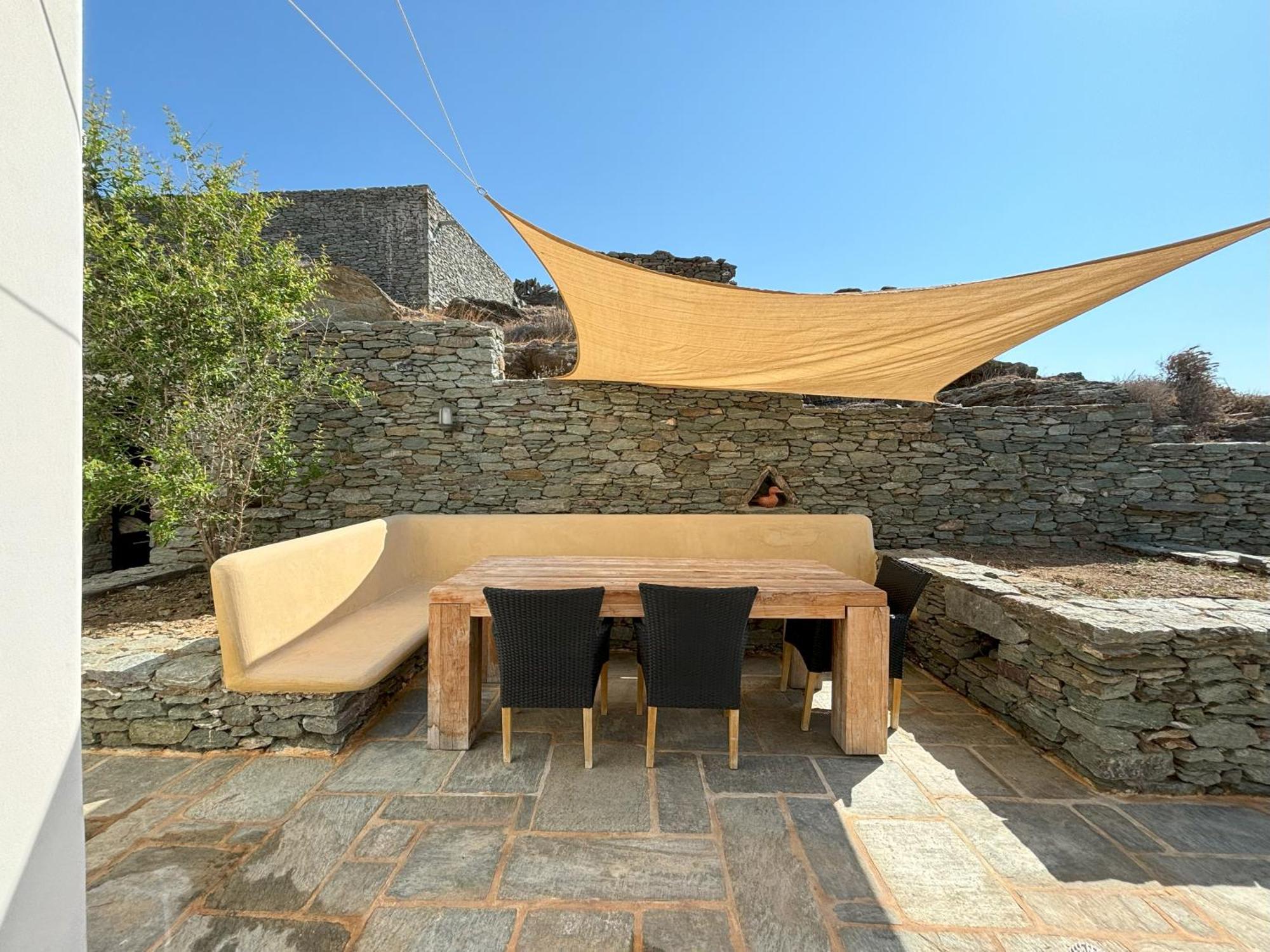 Almyra Yellow Villa Kythnos Exterior photo